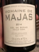 Domaine de Majas Col de Segas Vieille Vigne