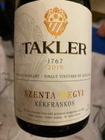 Takler Szenta-Hegyi Kékfrankos
