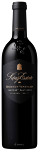 King Estate Bacchus Vineyard Cabernet Sauvignon N.V.