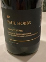 Paul Hobbs George Menini Estate Pinot Noir