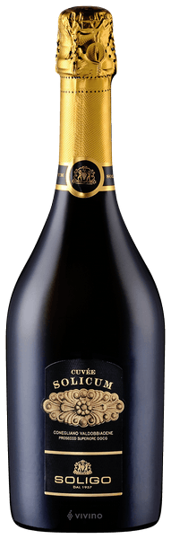Soligo Cuvée Solicum Conegliano Valdobbiadene Prosecco Superiore Extra Dry