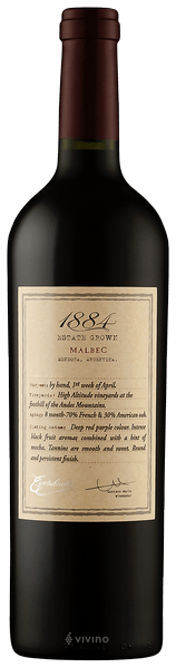Escorihuela Gascón 1884 Reserve Malbec