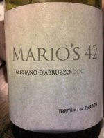 Tenuta Terraviva Mario's 42 Trebbiano d'Abruzzo