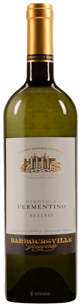 Barboursville Vineyards Vermentino Reserve