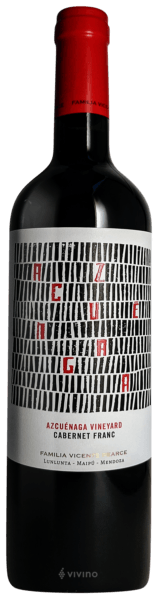 Familia Vicente Pearce Azcuénaga Vineyard Cabernet Franc