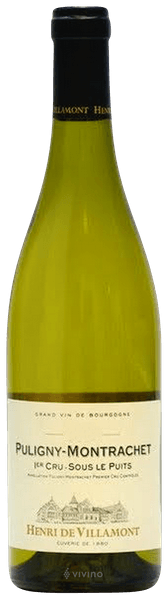 Henri de Villamont Puligny-Montrachet 1er Cru 'Sous le Puits'