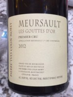 Pierre-Yves Colin-Morey Meursault Premier Cru Les Gouttes d'Or
