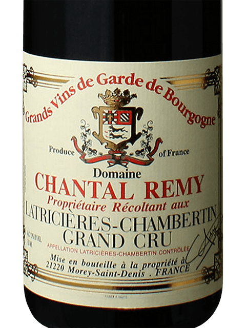 Domaine Chantal Remy Latricières-Chambertin Grand Cru | Vivino English