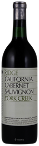 Ridge Vineyards York Creek Cabernet Sauvignon N.V.