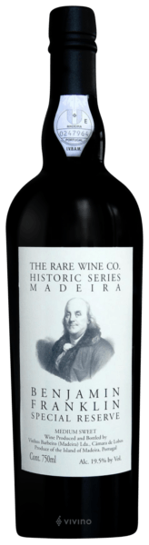 Rare Wine Co. Benjamin Franklin Madeira (Special Reserve)