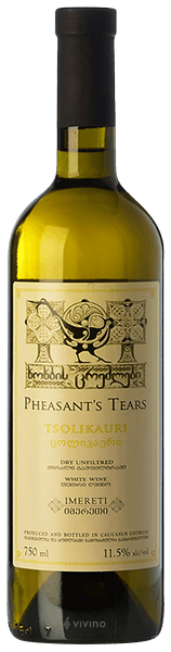Pheasant's Tears Tsolikauri