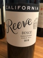 Reeve Bosco Sangiovese