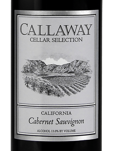 ワイン CALLAWAY 2019 Cabernet Sauvignon 2019 Winemaker's Reserve Cabernet Sauvignon - Callaway Winery