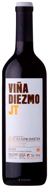 Bodegas Casa Primicia Viña Diezmo JT Joven Tinto