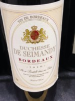 Les Celliers de Haute Croix Duchesse de Seimandy Bordeaux
