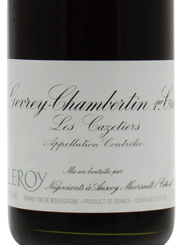 2011 Maison Leroy Gevrey-Chambertin Premier Cru Les