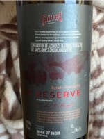 Grover Zampa La Réserve Syrah - Grenache
