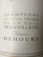 Dehours Réserve Privée de la Cave Trouvillaise Champagne