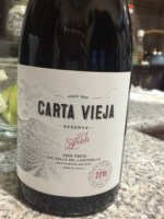 Carta Vieja Reserva Syrah