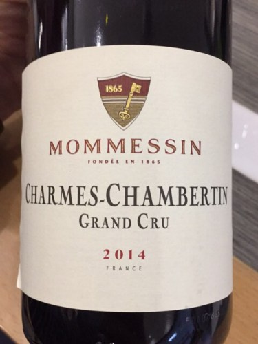 Mommessin Charmes-Chambertin Grand Cru | Vivino 日本語