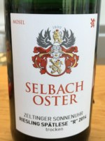 Selbach-Oster Zeltinger Sonnenuhr Riesling Spätlese “R” Trocken