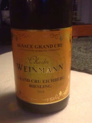 Charles Weinmann Riesling Alsace Grand Cru 'Eichberg' | Vivino US