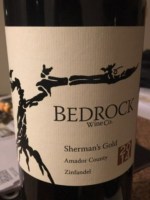 Bedrock Wine Co. Sherman's Gold Zinfandel