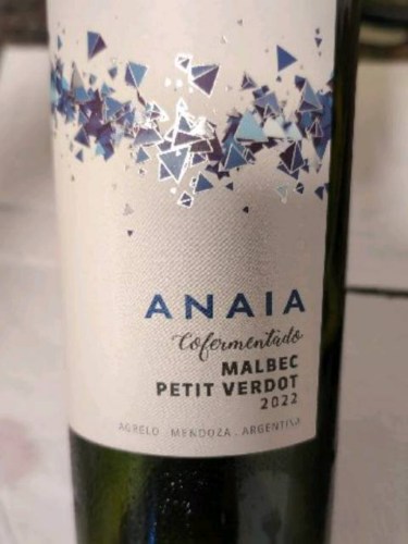 Anaia Cofermentado Malbec - Petit Verdot | Vivino English