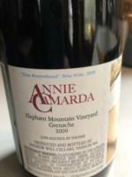 Andrew Will Annie Camarda Elephant Mountain Vineyard Grenache
