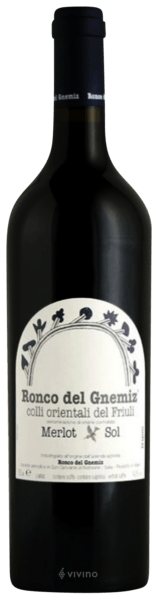 Ronco del Gnemiz Merlot Sol