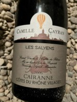 Camille Cayran Les Salyens Cairanne Rouge