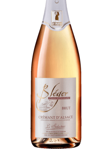 Domaine Bleger Claude et Christophe Le Séducteur Crémant d'Alsace Brut ...