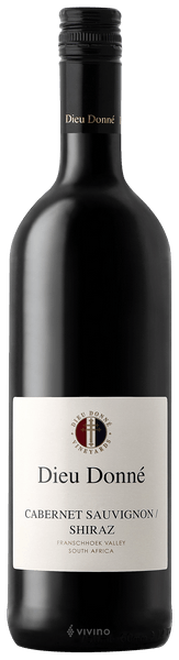 Dieu Donné Cabernet Sauvignon - Shiraz