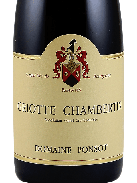 Domaine Ponsot Griotte-Chambertin Grand Cru | Vivino English