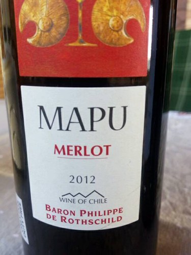 Baron Philippe De Rothschild Mapu Merlot Vivino