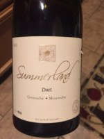 Summerland Duet Grenache - Mourvedre