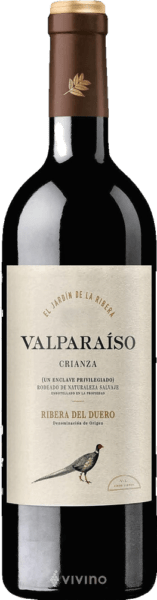 Vinho Bodegas Valparaíso Tinto Seco Espanha Crianza Tempranillo 2022 750ml