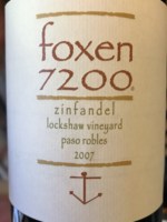 Foxen Lockshaw Vineyard Zinfandel