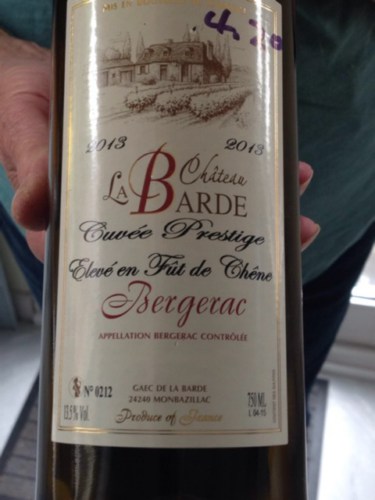 Château la Barde Cuvée Prestige Elevé en Fut de Chéne Bergerac | Vivino US
