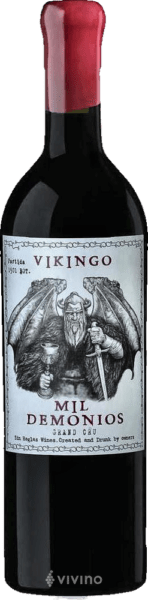 Vinho Bodega Sin Reglas Wines Tinto Seco Argentina Mil Demonios Vikingo Cabernet Sauvignon, Malbec, Petit Verdot 2023 750ml