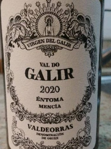 Bodegas Virgen de Galir Val do Galir Éntoma Mencia | Vivino France