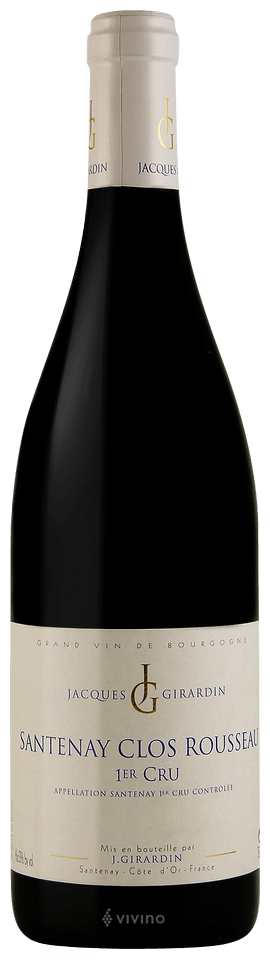 Jacques Girardin Santenay 1er Cru 'Clos Rousseau' | Vivino English