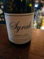 Pax Grizzly Peak Syrah
