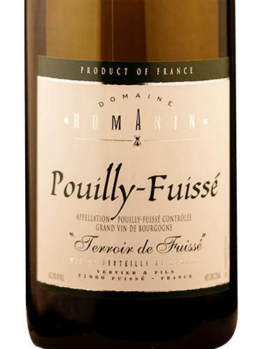 Domaine Romanin Terroir de Fuissé Pouilly-Fuissé | Vivino English