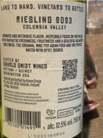 Charles Smith Land To Hand Vineyard To Bottle Riesling