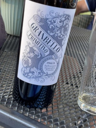 Elegantes Granbello Primitivo 2020 Bild