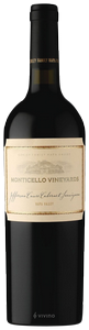 Monticello Vineyards Cabernet Sauvignon Jefferson Cuvée N.V.
