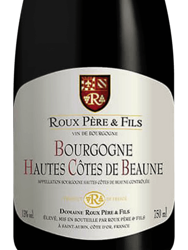 Roux Père & Fils Bourgogne Hautes-Côtes De Beaune Rouge | Vivino