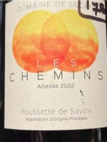 Domaine de Lucey Les Chemins Altesse