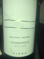 Piera Martellozzo Edizione Limitada Chardonnay